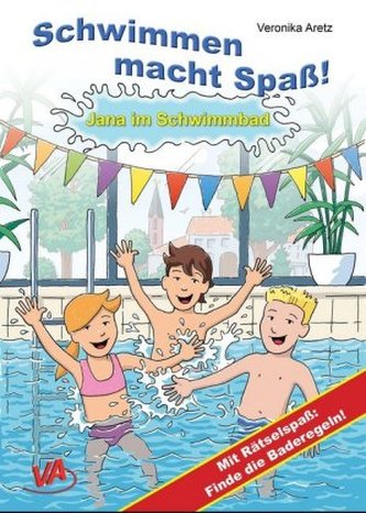 Schwimmen macht Spaß! - Jana im Schwimmbad