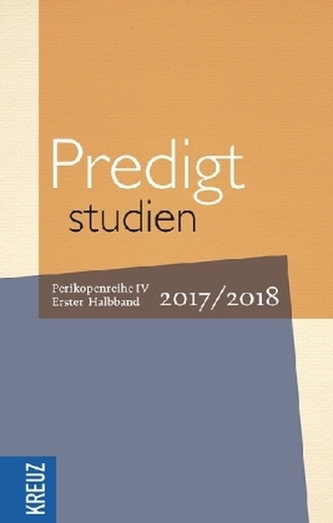 Predigtstudien 2017/2018. Halbbd.1