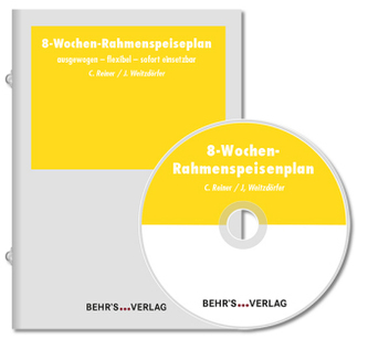 8-Wochen-Rahmenspeisenplan, m. CD-ROM