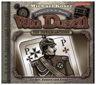 Professor van Dusen - Zocker, Zossen und Zinnober, 1 Audio-CD