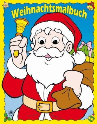 Weihnachtsmalbuch Kulleraugen Weihnachtsmann