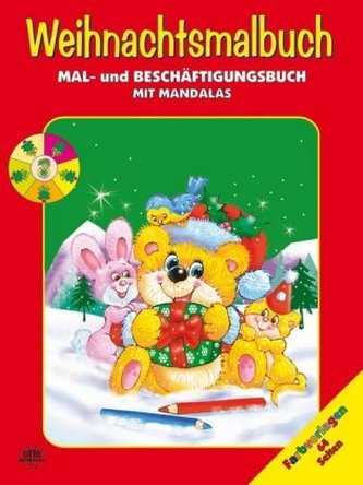 Weihnachts-Mal und Beschäftigungsbuch