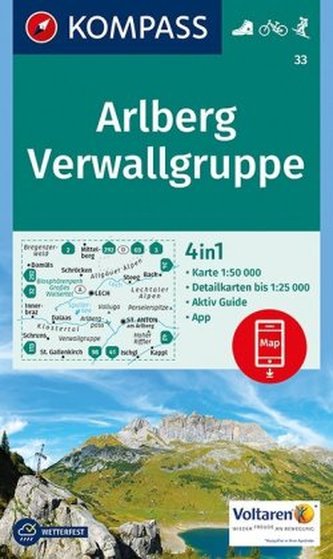 Arlberg - N.Verwallgruppe 33 NKOM