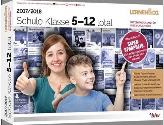 2017/2018 Schule Klasse 5-12 total, CD-ROM