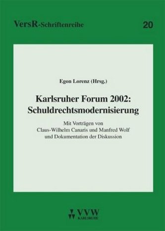 Karlsruher Forum 2002 - Schuldrechtsmodernisierung