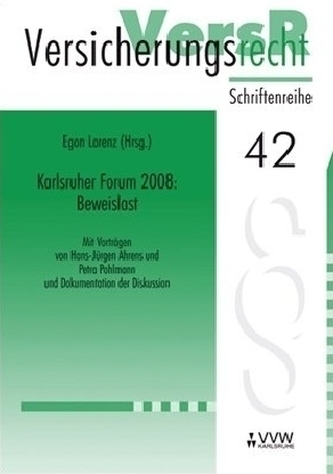 Karlsruher Forum 2008: Beweislast