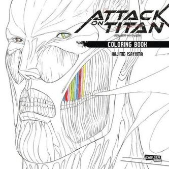Attack on Titan - Coloring Book