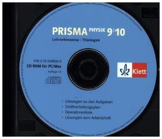 9./10. Schuljahr, Lehrerhinweise auf CD-ROM