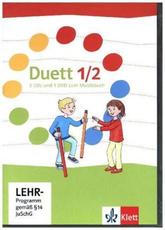 1./2. Schuljahr, 3 Audio-CDs und 1 DVD