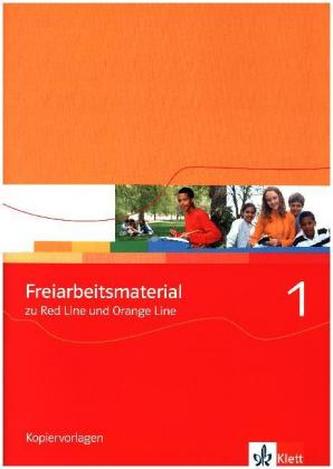 Freiarbeitsmaterial zu Red Line und Orange Line, m. CD-ROM. Bd.1
