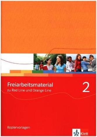 Freiarbeitsmaterial zu Red Line und Orange Line, m. CD-ROM. Bd.2