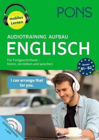PONS Audiotraining Aufbau Englisch, 2 Audio-MP3-CDs