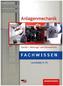 Anlagenmechanik Sanitär-, Heizungs- und Klimatechnik, Fachwissen, Lernfelder 5-15