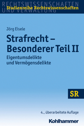 Strafrecht - Besonderer Teil II Strafrecht - Besonderer Teil II