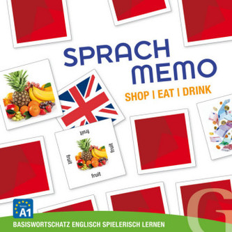 Sprachmemo Englisch: Shop / Eat / Drink (Spiel)