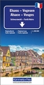 Kümmerly & Frey Karte Elsass Vogesen Schwarzwald / Alsace Vosges Foret-Noire