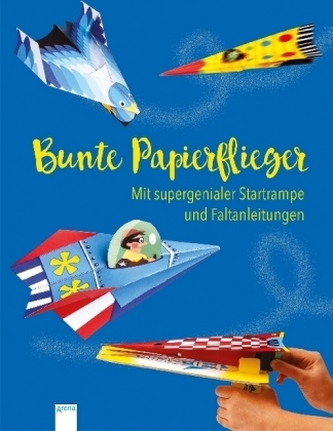 Bunte Papierflieger