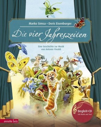 Die vier Jahreszeiten, m. Audio-CD