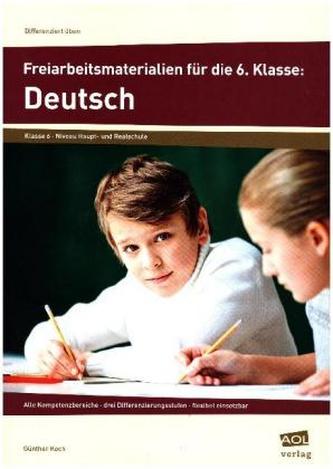 Freiarbeitsmaterialien für die 6. Klasse: Deutsch