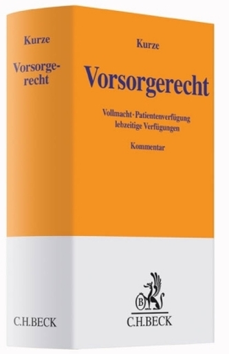 Vorsorgerecht, Kommentar