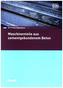 Maschinenteile aus zementgebundenem Beton