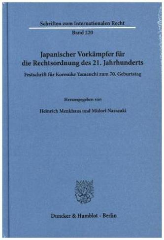 Japanischer Vorkämpfer für die Rechtsordnung des 21. Jahrhunderts