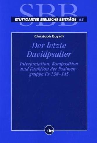 Der letzte Davidpsalter