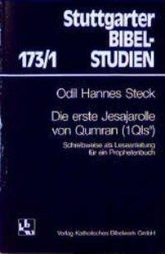 Die erste Jesajarolle von Qumran (1QIsa), 2 Tle.