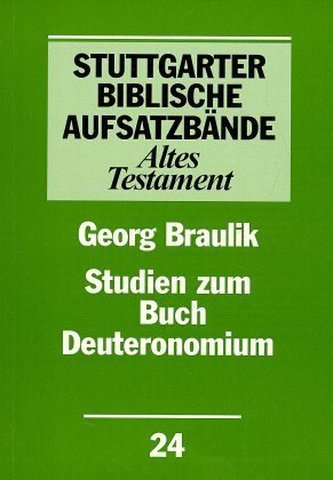 Studien zum Buch Deuteronomium