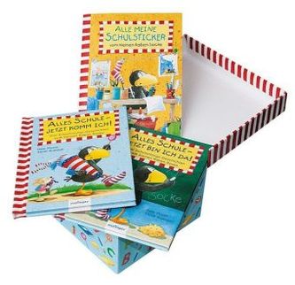 Der kleine Rabe Socke - Sockes rabenstarke Schul-Kiste