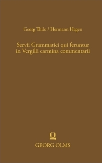 Servii Grammatici qui feruntur in Vergilii carmina commentarii, 2 Bde.