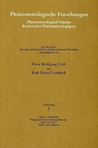 Phänomenologische Forschungen, Neue Folge. Bd.5/2