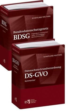 Datenschutz-Grundverordnung (DS-GVO)/ Bundesdatenschutzgesetz (BDSG) - Einzelbezug, 2 Teile Datenschutz-Grundverordnung (DS-GVO)/ Bundesdatenschutzgesetz (BDSG) - Einzelbezug, 2 Teile