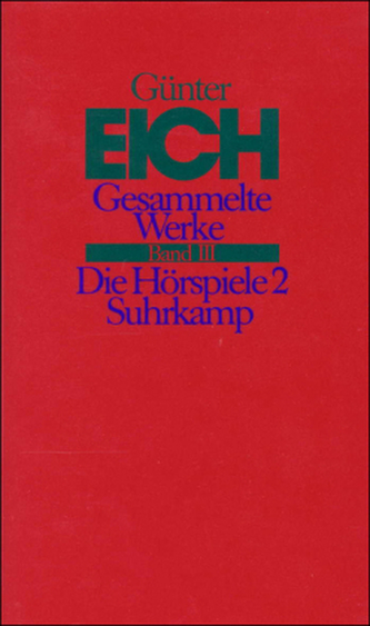 Die Hörspiele. Tl.2