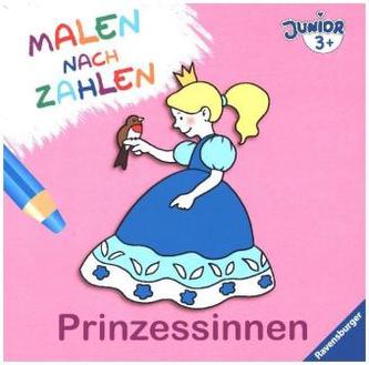 Malen nach Zahlen junior: Prinzessinnen