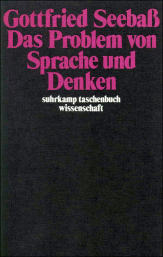 Das Problem von Sprache und Denken Das Problem von Sprache und Denken