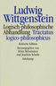 Logisch-philosophische Abhandlung. Tractatus logico-philosophicus