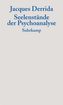Seelenstände der Psychoanalyse