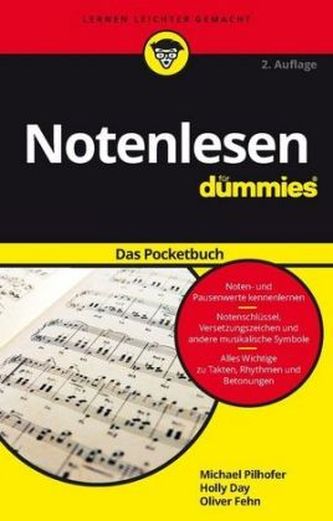Notenlesen für Dummies, Das Pocketbuch