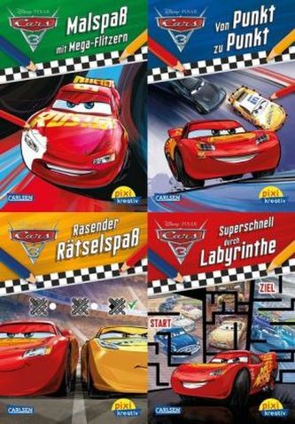 Disney: Cars 3, 4 Hefte
