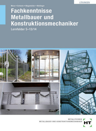 Lösungen Fachkenntnisse Metallbauer und Konstruktionsmechaniker
