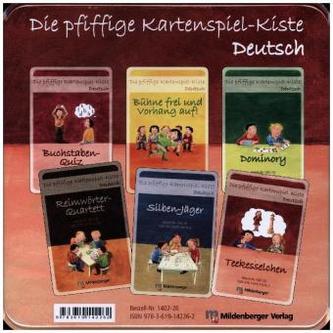 Die pfiffige Kartenspiel-Kiste Deutsch, 6 Kartenspiele Die pfiffige Kartenspiel-Kiste Deutsch, 6 Kartenspiele