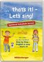 that's it! - Let's sing!, 1 Audio-CD