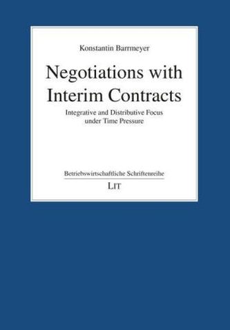 Negotiations with Interim Contracts