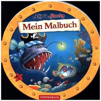 Käpt'n Sharky: Mein Malbuch (Tiefsee)