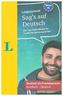 Langenscheidt Sag's auf Deutsch - Deutsch als Fremdsprache - Kurdisch-Deutsch