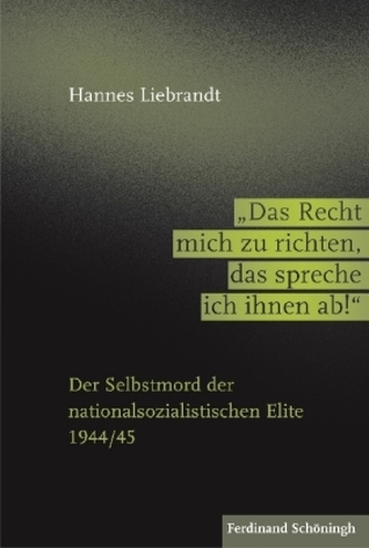 Das Recht mich zu richten, das spreche ich ihnen ab!