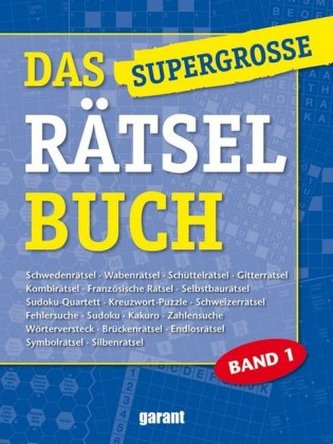 Das supergroße Rätselbuch. Bd.1