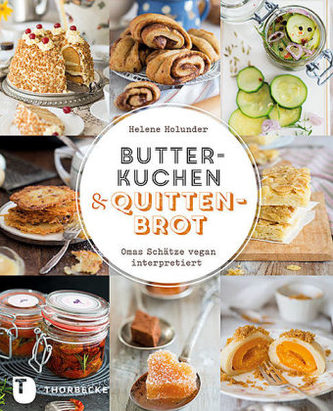 Butterkuchen und Quittenbrot