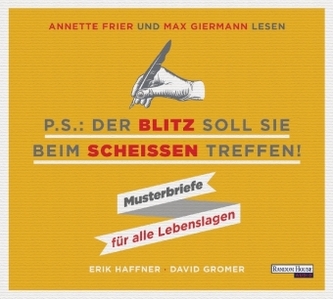 PS: Der Blitz soll Sie beim Scheißen treffen, 1 Audio-CD